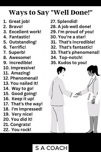 35 Better Ways to Say “Well Done!” | Improve Your English Vocabulary Fast