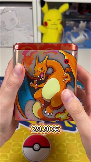Pokemon Scorching Fire Type Stackable Tin Review
