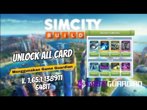 Cara Unlock All Card SimCity Buildit Menggunakan Game Guardian ‼️ || 100% Work Root dan Non - Root