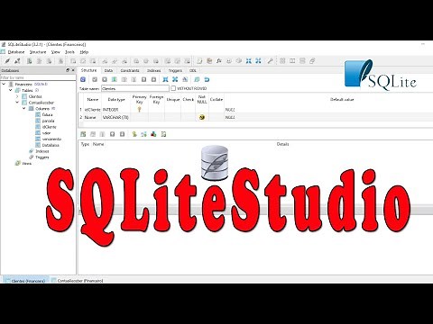 SQLiteStudio para todos. Baixar, instalar e criar banco de dados SQLite 3. Video 1/11