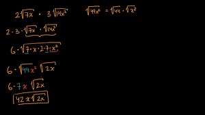Simplifying square-root expressions