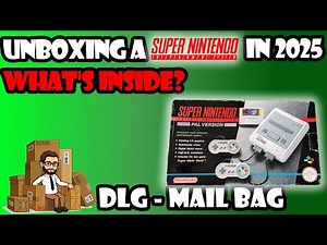 Unboxing a Super NES (SNES) in 2025 | What's inside? | DLG Mailbag