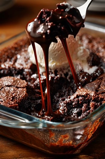 🍫 Southern Chocolate Cobbler – The Old-Fashioned Southern Dream! 🤎 If you’ve never had a Southern Chocolate Cobbler, you’re in for a treat — it’s like a fudgy brownie meets a molten lava cake, swimming in its own rich chocolate sauce! Serve it warm with a scoop of vanilla ice cream, and it’s pure Southern comfort in every bite. 🍰 Ingredients For the Batter: ½ cup (113g) butter 1½ cups (297g) granulated sugar 3 tbsp (16g) unsweetened cocoa powder 2 cups (226g) self-rising flour 1 cup (227g) wh