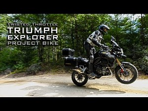 Triumph Explorer 1200 outfitted to the extreme by Twisted Throttle