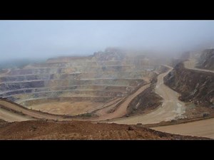 HUGE blast of 31.000 tons iron ore at Erzberg open pit mine in Austria