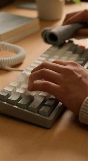 Pure Thock ASMR: The Most Satisfying Typing Sound (With Music) #asmr #keyboard #satisfying