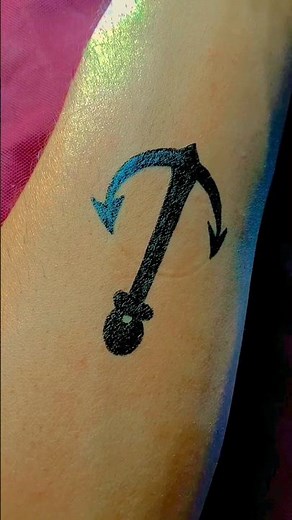 Anchor Easy Tattoo Designs 🔥💯 | Simple Tattoo #tattoo #art #shorts