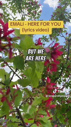 EMALI - HERE FOR YOU (lyrics video) #recoverallgospelchannel #lyricsvideo #emali #hereforyou