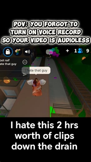 2 hours of recording down the drain... I f-ing hate this