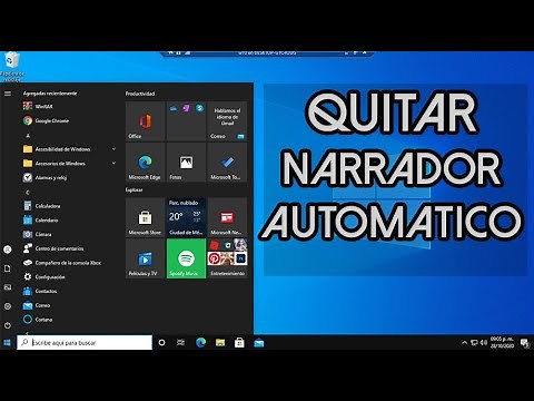 quitar narrador de Windows 10, 8.1 y 7
