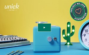 Kickstarter众筹热门项目 | Uniek，便携迷你陶艺工具