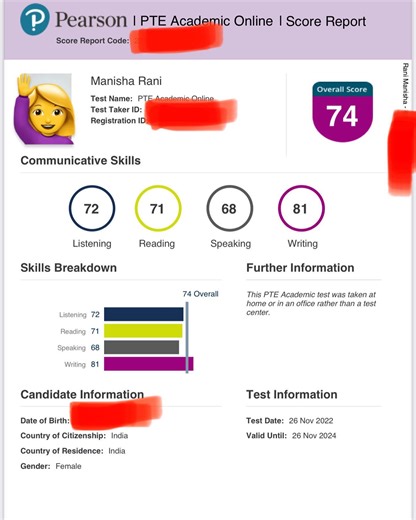 Uk study visa 🇬🇧🇬🇧 | PTE Result Sure Shot ….🇬🇧🇨🇦🇨🇦✅✅ | Instagram