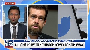 8.5K views · 235 reactions | Twitter founder Jack Dorsey steps down: Vivek Ramaswamy predicts a new wave of ‘draconian censorship’ will follow. | Brian Kilmeade | Facebook