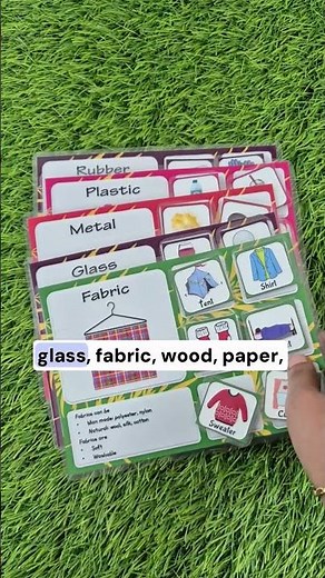 Material Sorter Busy Book 🧩🧠 | Montessori Activity for Toddlers | #toddlerlearning