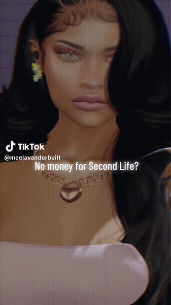 Created an avatar for free last stream. Its up on yt #secondlife #gaming #charactercreation SL #cc