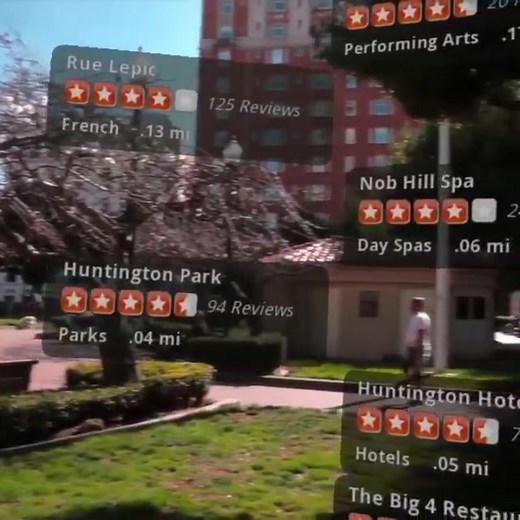 Hey Yelpers, have you tried our Monocle feature? It lets you view the businesses around you by using your device's camera and letting you aim it at your surroundings. What businesses are near you? | Yelp