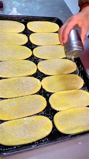 美味的芝麻糖心饼