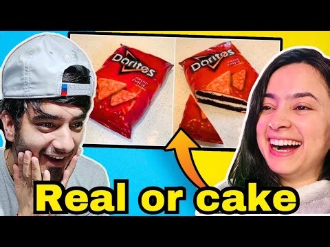 Guess which object is CAKE Vs My Sister [challenge]