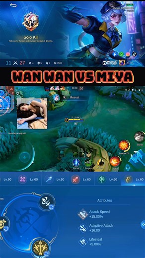 167K views · 1.2K reactions | Wan wan V'S Miya #followersreelsfypシ゚viralシfypシ゚viralシalシ #MLBB | ELMO DAM GAMES | Facebook