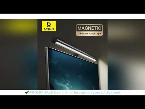 ?New Sale?Baseus Magnetic Computer Screen Light Desk Lamp Laptop Hanging USB Light Table Lamp LED Mo