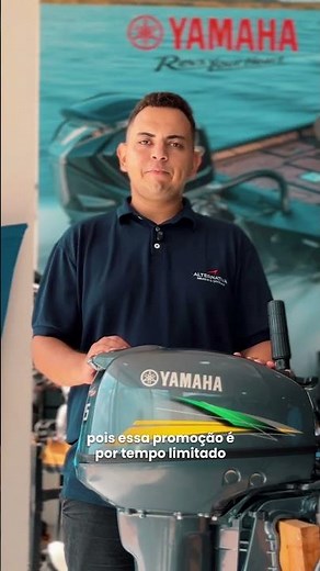 Financiamento Motor de popa Yamaha 15HP GMHS