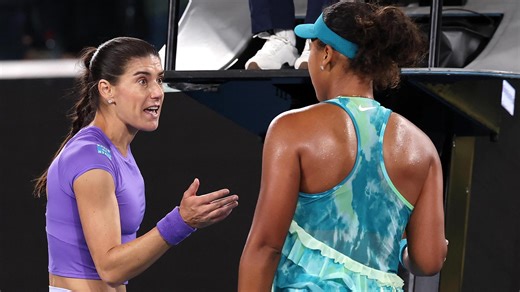 'What was that for?' Osaka taken aback by Cirstea's limp handshake
