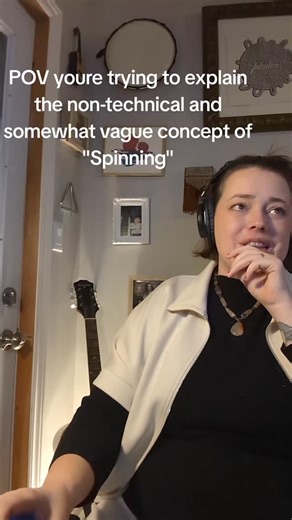 What the f*** is spinning? It's a proprioceptive imagery tool for singing! In other words, it's a sensation that we also picture as a thing or movement in an effort to try to get the voice to do something specific. No, sound doesn't actually spin, but this language can help singers experience new things while practicing! | Lizzy Clarke