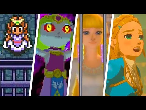 Evolution of Princess Zelda Being Rescued (1986 - 2019)