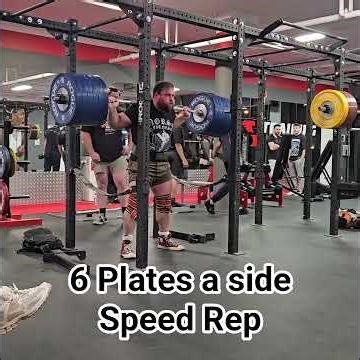 Squats 6 Plates a Side #motivation #bodybuilding #powerlifter