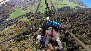 This Video of a Guy Accidentally Hang Gliding Without a Harness Is Pure Terror