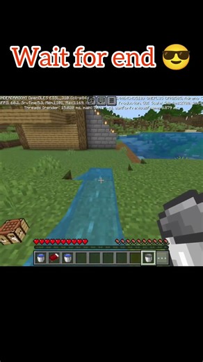 Inventory water mlg 🥶🥶#minecraft