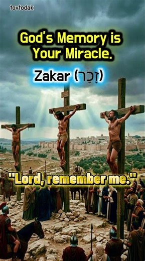 "Lord, remember me." #bibleverse, Zakar (זָכַר) #godiswithyou