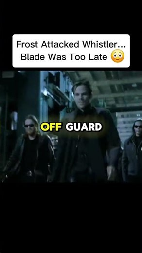 Whistler Was Left to Die… Blade Couldn’t Believe It 😳Frost Attacked Whistler blade 1998