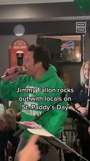 Jimmy Fallon Surprises NY Pub for St. Paddy's Day with Irish Favorites