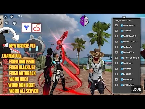 FF EMOTES SCRIPT V15 UPDATE - BUNDLES EMOTES GUN SKINS LOOKCHANGER 😱