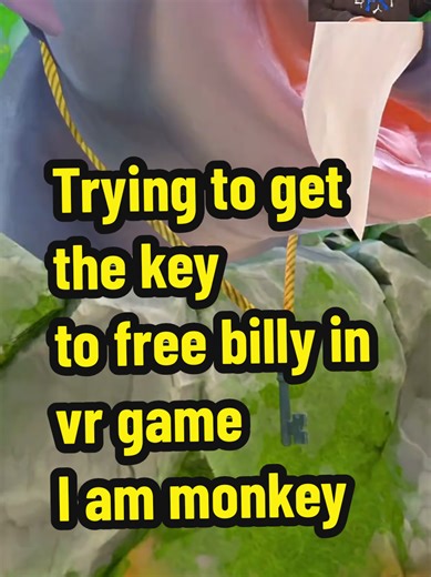 Replying to @presley.main1653 Trying many times to key the key from elephant to free billy in vr game I am Monkey #iammonkey #funnygaming #gamingcomedy #gameplay #fyp