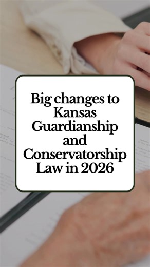 Kansas has new guardianship laws going into effect on January 1, 2026. Our latest blog post breaks down what Kansas families should know about the new guardianship laws, using plain language and general information only. ksmoprobate.com/blog/kansas-new-guardianship-and-conservatorship-law | The Probate Law Center