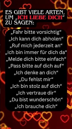 12 Wege, "Ich liebe dich" zu sagen (ohne es auszusprechen) ✨ #psychologie #liebe #beziehung