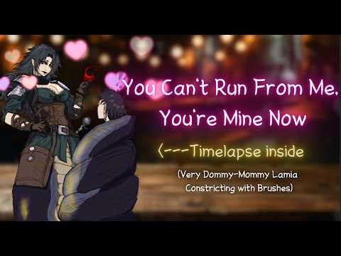 F4M "Yandere Lamia Bounty Hunter Collars Her Heretic Mage" Good Boy Binaural ASMR Fdom Constricting