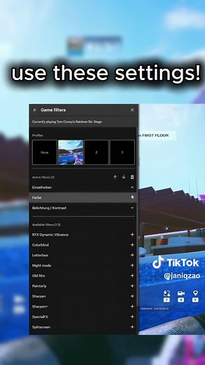Best NVIDIA Settings for Rainbow Six Siege