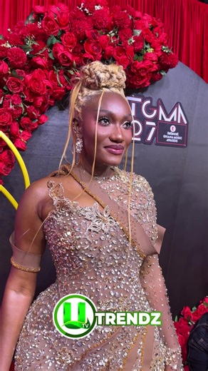 Wendy Shay Shines on the 27th TGMA Red Carpet