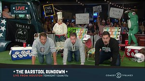 Barstool EP 3 2 1 Live Promo Barking