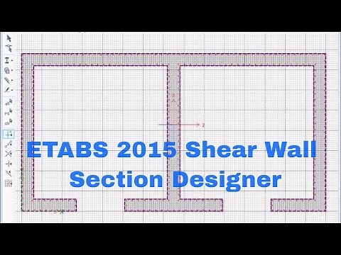 ETABS 2015-Shear Wall Section Designer