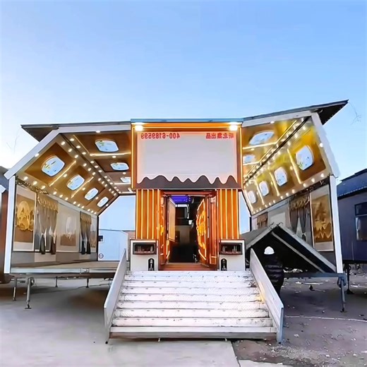 Versatile Mobile Smart Truck Container for Any Occasion