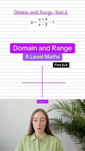 Domain and Range - Part 6 of 6‼️⚠️ @Jodie | EDGENIE | Maths Must know for A Level Maths. 🔗 www.edgenie.co.uk for a free trial! For course content with unseen questions and worked solutions. Unlimited past paper marking so you stop guessing and start hitting A/A*. Weekly live classes so you don’t fall behind. Hundreds of students already inside, aiming for As and A*s. Join free for 7 days. See how fast your revision changes. A/A* guarantee. 7 day risk free. 🔗 www.edgenie.co.uk