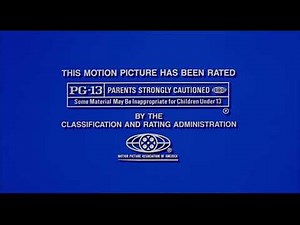 MPAA Rating Screen (PG-13, 1996)