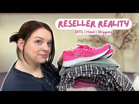 A Real Day in the Life of a Clothing Reseller | Orders, Haul & Prep