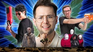 Zombie hunting, alien sightings, drag queens, sound baths, magicians, speakeasies, and underground supper clubs!! What else would you expect in a weird and wild weekend honoring our boy Zach? This isn’t just any ole’ bachelor party… it’s a Zachelor party!! Tickets are on sale now at https://www.tryguys.com/WAR – get yours today and watch & vote live for the first time ever!! | The Try Guys