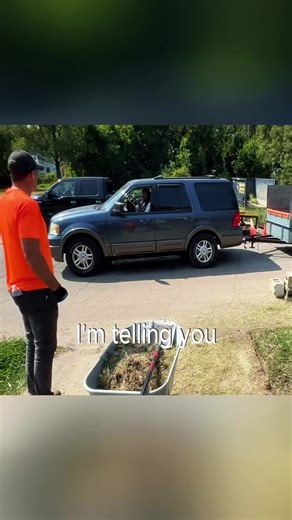 We were almost CAUGHT in the MIDDLE of a NATURAL DISASTER helping this lady out! #lawncare #lawnmower #mowing #mowingthelawn #lawnmowing