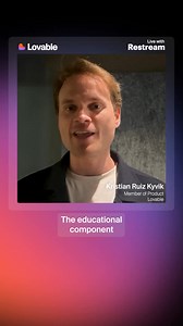 Tech founders: Your AI tool seems scary. Lovable solved this with streams. | Restream